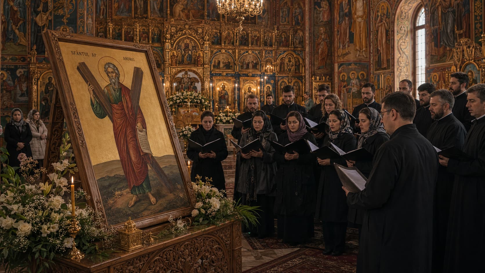 Sfântul Apostol Andrei – cel întâi chemat și ocrotitorul României Sfântul Apostol Andrei – cel întâi chemat și ocrotitorul României
